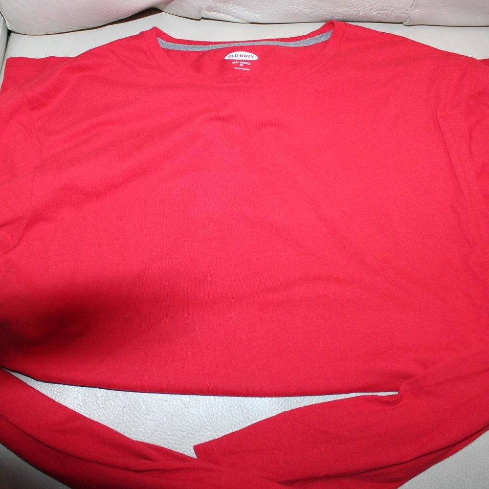 Red Long Sleeve Old Navy Top